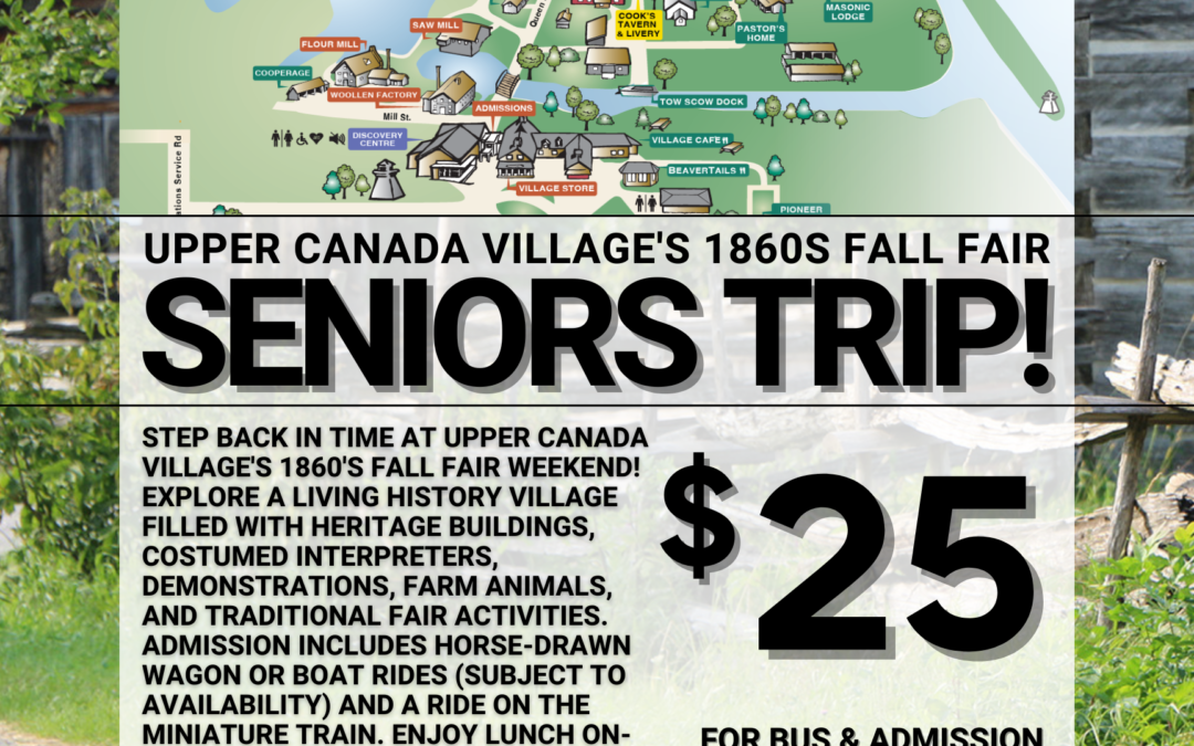 Upper Canada Village’s 1860’s Fall Fair